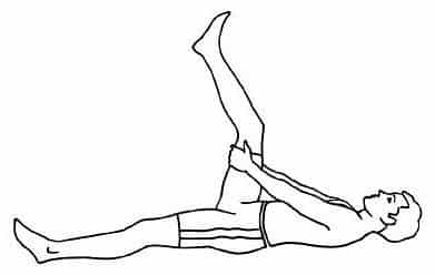 Hamstring Muscle Stretching Exercise