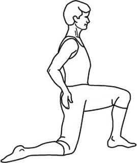 Psoas Major Muscle Stretch Exercise